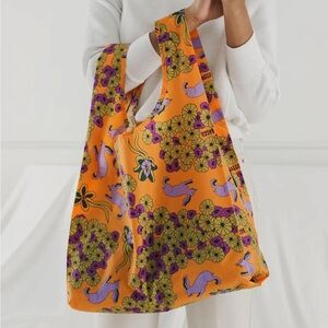 BAGGU Wild Rabbit Print Standard Reusable Bag